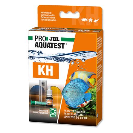 JBL PROAQUATEST KH Экспресс-тест для определения карбонатной жесткости (KH) в пресноводных/морских аквариумах и прудах - фото 1