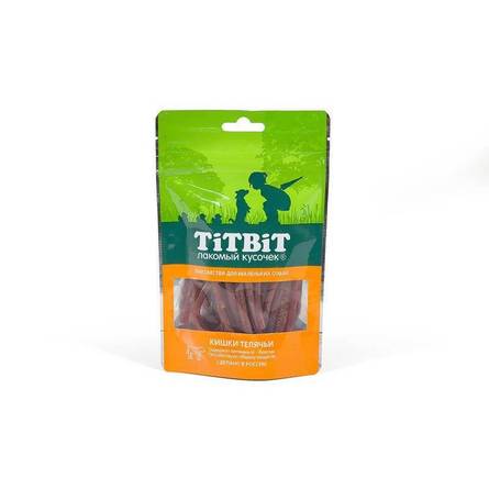 TiTBiT Кишки телячьи для маленьких собак, 50 гр - фото 1