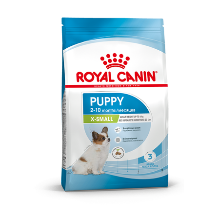 Royal Canin X-Small Puppy Сухой корм для щенков миниатюрных пород, 500 гр - фото 1