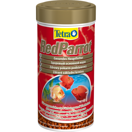 Tetra Red Parrot Основной корм для красных попугаев, гранулы, 1 л - фото 1
