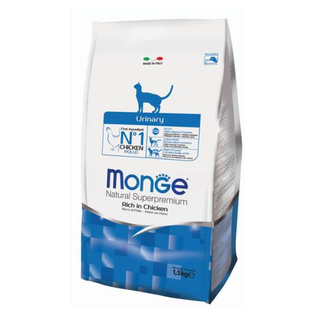 Monge Cat Urinary Сухой корм для кошек профилактика МКБ, 1,5 кг - фото 1