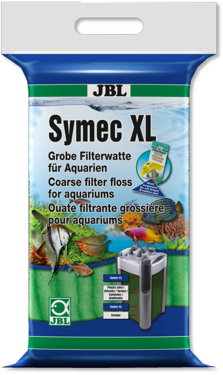 JBL Symec XL Грубый синтепон для аквариумного фильтра против любого помутнения воды, 250 гр - фото 1