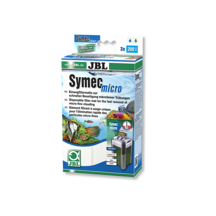 JBL SymecMicro  Листовой синтепон тонкой очистки для аквариумных фильтров, 25х75 см - фото 1