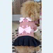 Dobaz Платье утепленное с бантом для собак, длина спины 33 см, обхват груди 48 см, обхват шеи 31 см – интернет-магазин Ле’Муррр