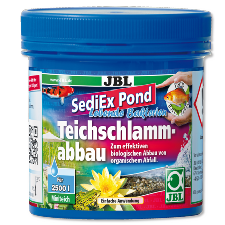 JBL SediEx Pond Бактерии и активный кислород для расщепления ила, 250 г на 2500 л – интернет-магазин Ле’Муррр