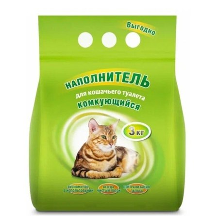 NO NAME Наполнитель комкующийся для туалета кошек – интернет-магазин Ле’Муррр
