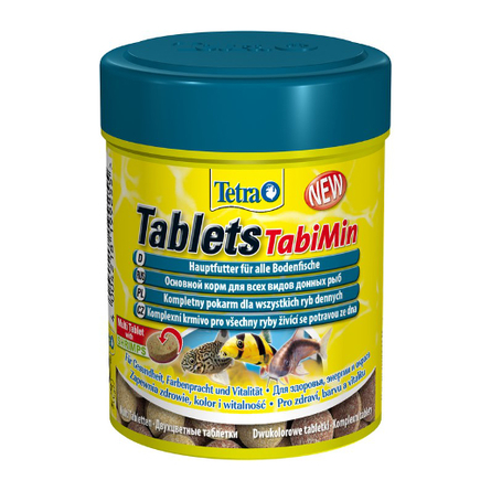 Tetra TabiMin Tablets Основной корм для всех видов донных рыб – интернет-магазин Ле’Муррр