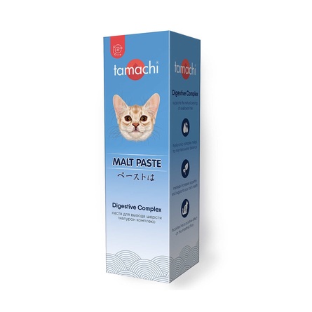 Tamachi Мальт-паста с гиалуроновым комплексом для котят, кошек и хорьков – интернет-магазин Ле’Муррр