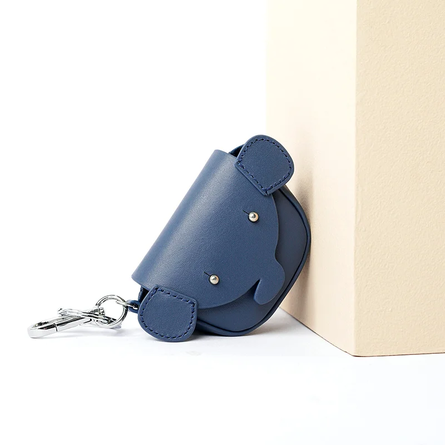 Barq - Oro Mini Кожаная сумочка для пакетиков, Голубика - фото 1