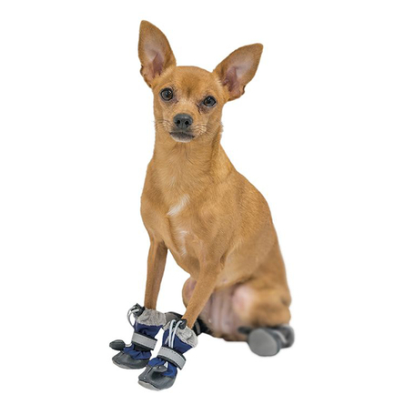 Дарэлл Обувь утеплённая для собак, синяя (пара) - фото 1