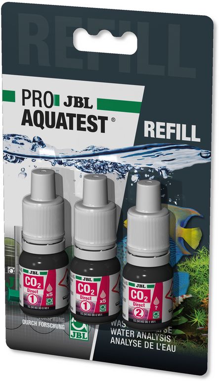 JBL ProAquaTest CO2 Direct Refill Дополнительные реагенты для экспресс-теста JBL ProAquaTest CO2 Direct, 69 гр