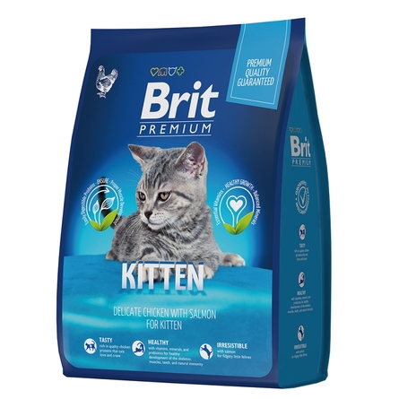Brit Premium Kitten Корм для котят с курицей, 0.8 кг - фото 1