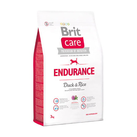Brit Care Endurance Сухой корм для активных собак всех пород (с уткой), 3 кг - фото 1
