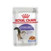Royal Canin Sterilised Кусочки паштета в желе для взрослых стерилизованных кошек и кастрированных котов
