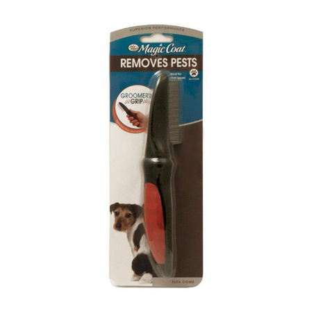 Four Paws Magic Coat Removes Pests Расческа для животных для вычесывания блох - фото 1