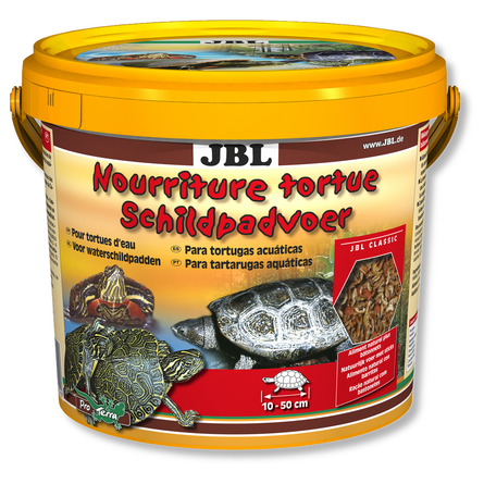 JBL Schildkrotenfutter Корм для водных черепах, ассорти, 2,5 л - фото 1