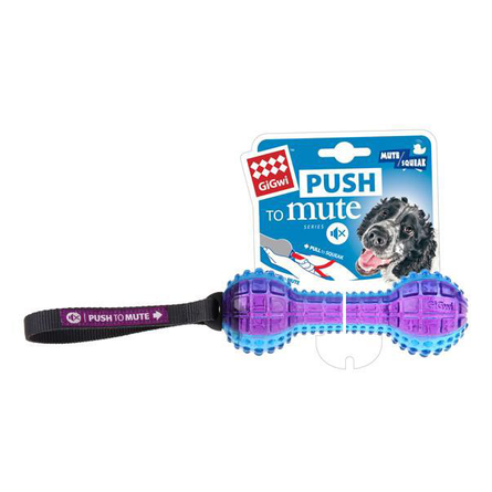 GiGwi Игрушка для собак, гантеля с отключаемой пищалкой – интернет-магазин Ле’Муррр