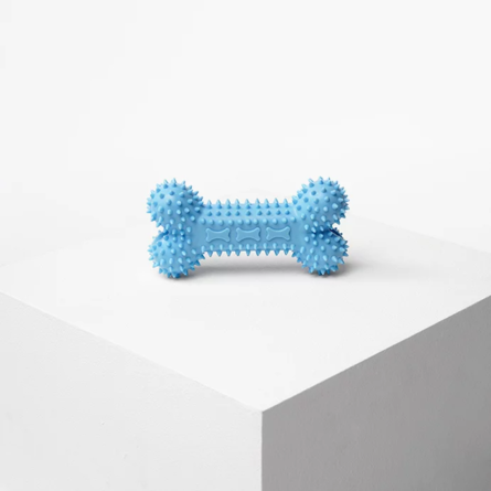 Barq - Dento Bone Игрушка-косточка для зубов и десен, голубой – интернет-магазин Ле’Муррр