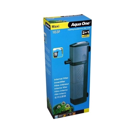 Aqua One Maxi 103F Внутренний фильтр для аквариумов до 100 л - фото 1