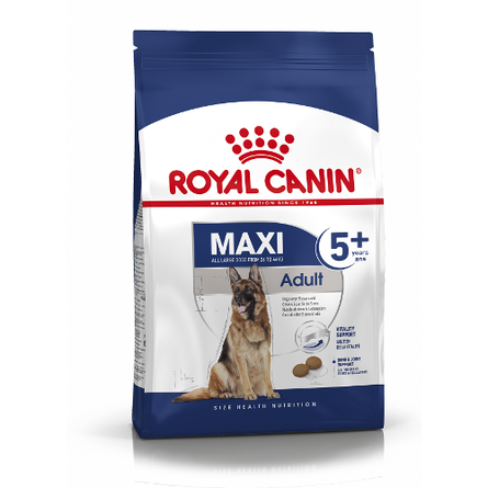 Royal Canin Maxi Adult 5+ Сухой корм для собак крупных пород от 5 до 8 лет, 15 кг - фото 1