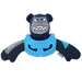 JOYSER Squad Игрушка для собак Медведь J-Bear в броне с пищалкой, размер M/L, голубой, 32 см – интернет-магазин Ле’Муррр