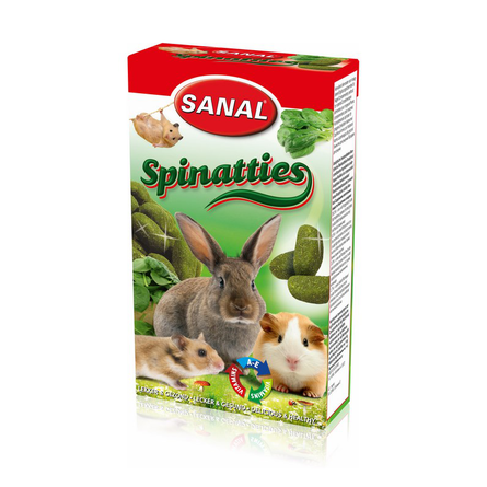 Sanal Spinatties Лакомство для грызунов (со шпинатом) – интернет-магазин Ле’Муррр