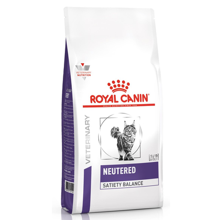 Royal Canin Neutered Satiety Balance Сухой лечебный корм для взрослых кастрированных кошек, склонных к набору веса, 400 гр - фото 1