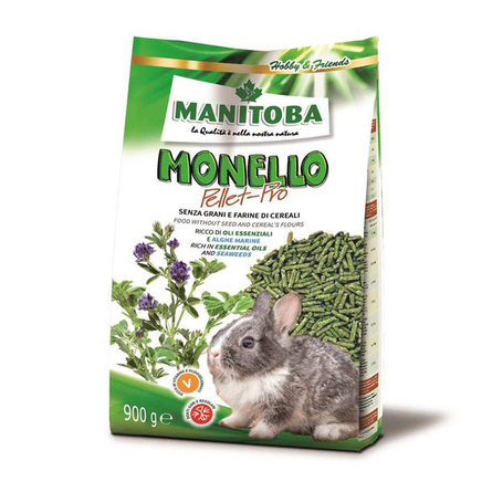 Manitoba Monello Pro безглютеновый корм для кроликов - фото 1