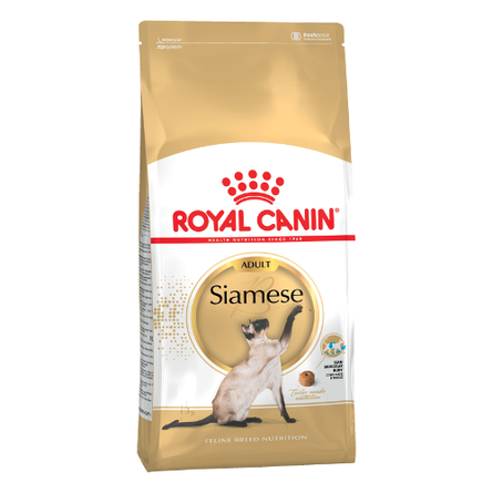 Royal Canin Siamese Adult Сухой корм для взрослых кошек Сиамской породы, 2 кг