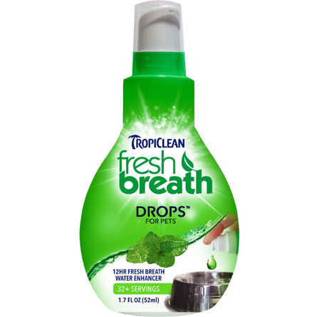 Tropiclean Fresh Breath Капли для освежения дыхания для животных, 52 мл
