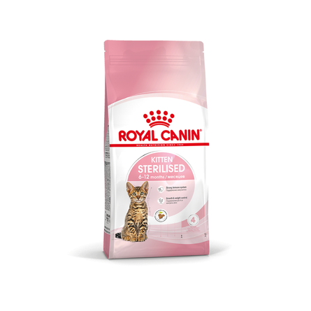 Royal Canin Kitten Sterilised Сухой корм для стерилизованных и кастрированных котят, 2 кг - фото 1