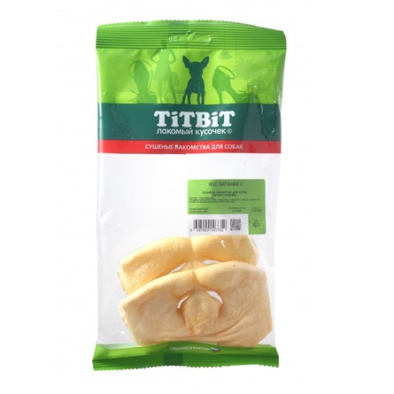 TiTBiT Нос бараний для взрослых собак мелких пород – интернет-магазин Ле’Муррр