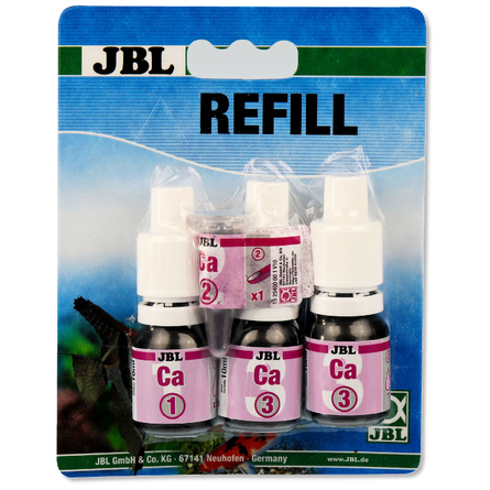 JBL Ca Calcium Test Экспресс-тест для определения содержания кальция в морском аквариуме, дополнительный флакон - фото 1
