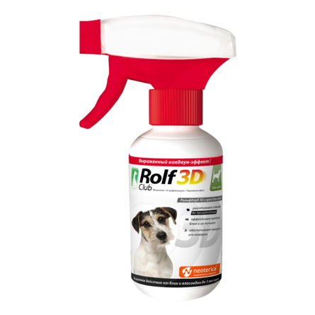 ROLF CLUB Спрей от клещей и блох для собак – интернет-магазин Ле’Муррр