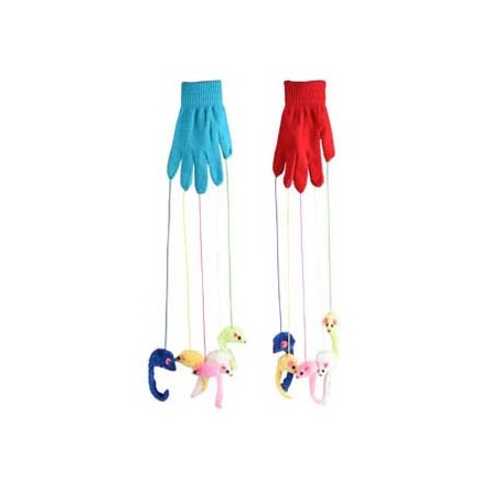 Flamingo Игрушка для кошек Перчатка с мышками – интернет-магазин Ле’Муррр