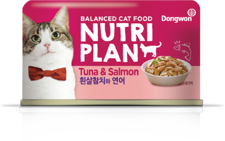 NUTRI PLAN Тунец с лососем в собственном соку для кошек – интернет-магазин Ле’Муррр