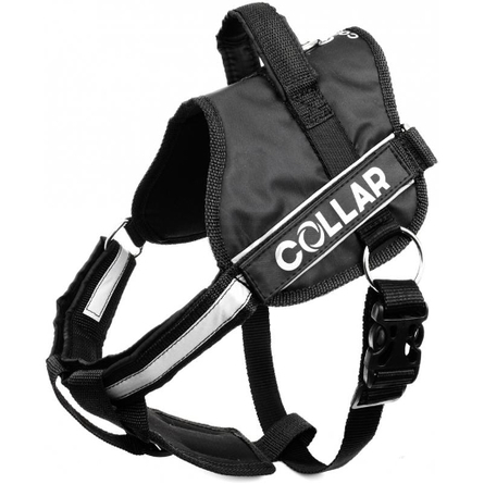 Collar Dog Extreme Police Шлейка для собак, обхват 55-75 см, черная