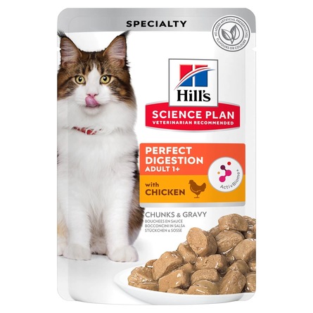 Hill's Science Plan PERFECT DIGESTION Корм для кошек, 85 гр - фото 1