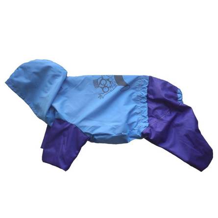 Дог-Мастер Комбинезон Плащ для собак XL Унисекс, двухцветный - фото 1
