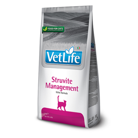 Farmina Vet Life Struvite Management Feline сухой лечебный корм для кошек, 2 кг - фото 1