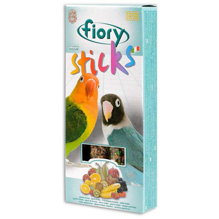 Fiory Палочки для средних попугаев (с фруктами), 120 гр