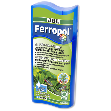 JBL Ferropol жидкое удобрение с железом и микроэлементами, 250 мл - фото 1