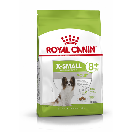 Royal Canin X-Small Adult 8+ Сухой корм для пожилых собак миниатюрных пород старше 8 лет, 500 гр
