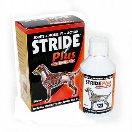 Stride Plus Кормовая добавка для собак и щенков для опорно-двигательного аппарата, 200 мл