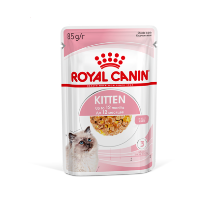 Royal Canin Kitten Instinctive Кусочки паштета в желе для котят, 85 гр - фото 1