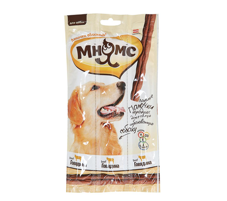 Мнямс Лакомые палочки для собак с говядиной – интернет-магазин Ле’Муррр