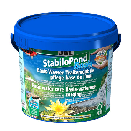 JBL StabiloPond Basis Препарат для стабилизации параметров воды в садовых прудах (10 кг на 100000л), 10 кг - фото 1