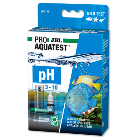 JBL PROAQUATEST pH 3.10-10.0 Экспресс-тест для определения значения pH в прудах и пресноводных / морских аквариумах - фото 1