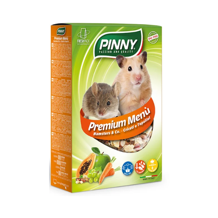 PINNY PM Полнорационный корм для хомяков и мышей с фруктами, 0,3 кг - фото 1