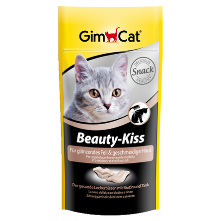 Gimcat Beauty-Kiss Витаминизированное лакомство для взрослых кошек (с биотином и цинком) – интернет-магазин Ле’Муррр